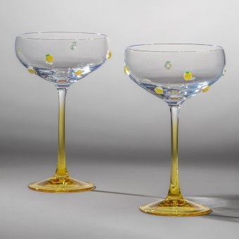 Набор креманок "fruity lemon" из 2 шт. 270 мл Lefard (685-100)