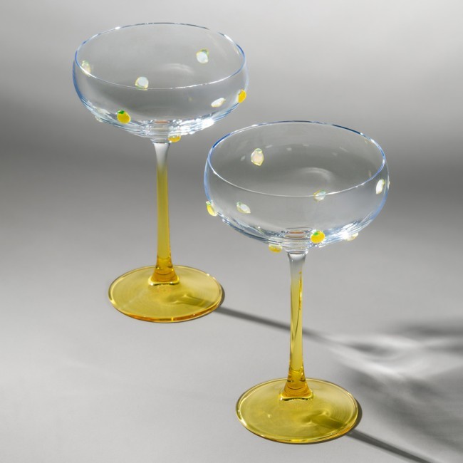 Набор креманок "fruity lemon" из 2 шт. 270 мл Lefard (685-100) Набор креманок "fruity lemon" из 2 шт. 270 мл Lefard (685-100)