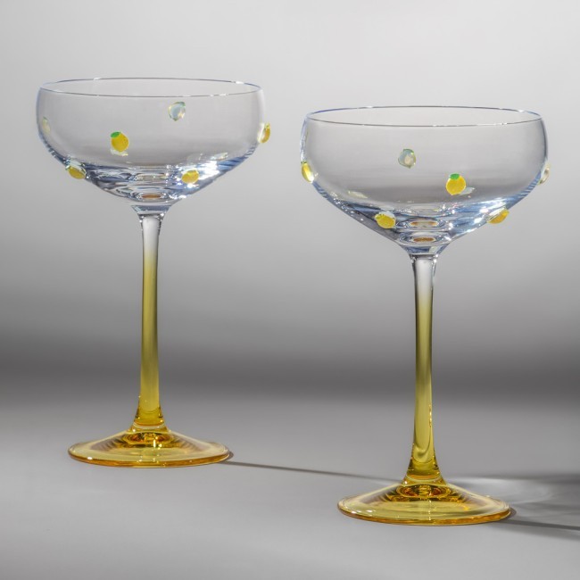 Набор креманок "fruity lemon" из 2 шт. 270 мл Lefard (685-100) Набор креманок "fruity lemon" из 2 шт. 270 мл Lefard (685-100)