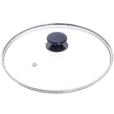 Крышка 22см чер/ручка мет/ободок РОССИЯ (7022) Крышка 22см чер/ручка мет/ободок РОССИЯ (7022)