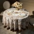 Скатерть круглая " royal garden" 190 см,белый ,100% хлопок ,твил с пропиткой (850-754-23) 