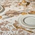 Скатерть круглая " royal garden" 190 см,белый ,100% хлопок ,твил с пропиткой (850-754-23) 