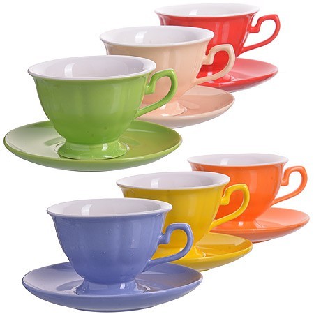 Чайный сервиз 12пр 200мл в под/упак LR (26554)