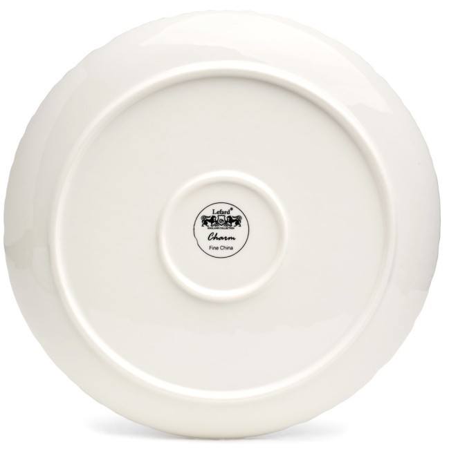 Набор тарелок обеденных lefard "charm" 2 шт. 26*2,5 см (с золотой линией) Lefard (779-352)