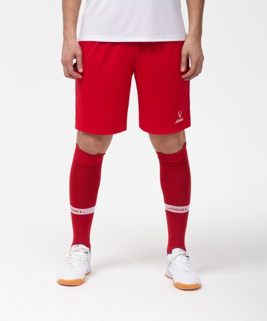 Шорты игровые JOGEL CAMP Classic Shorts, красный/белый (702476) Шорты игровые JOGEL CAMP Classic Shorts, красный/белый (702476)