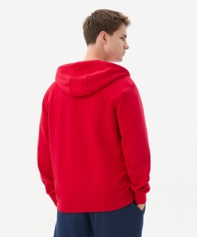 Флисовое худи на молнии JÖGEL ESSENTIAL Cotton Fleece FZ Hoodie, красный (2122130)