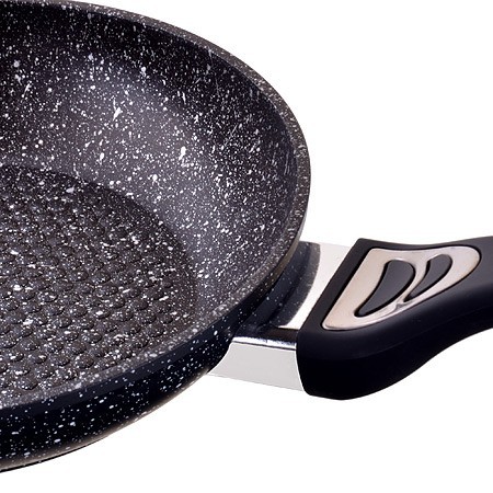 Сковородка 24см мрам/крошка с руч МВ (25622)