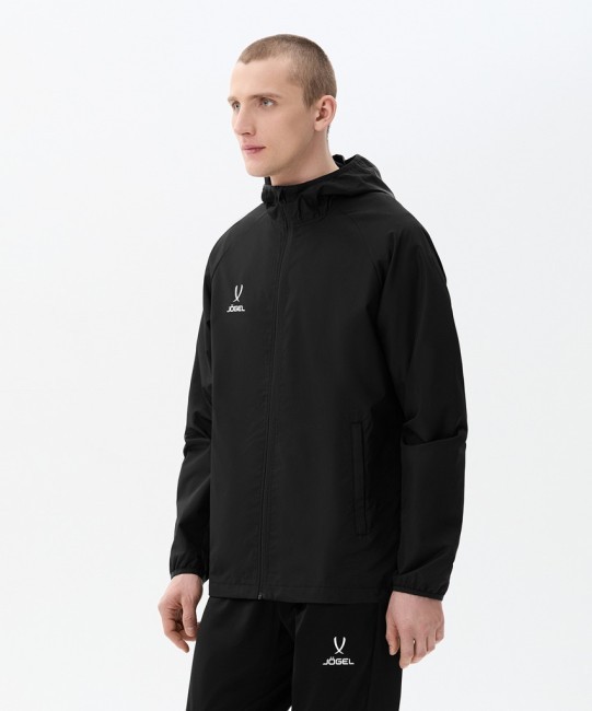 Куртка ветрозащитная JOGEL CAMP Rain Jacket, черный (2095807) Куртка ветрозащитная JOGEL CAMP Rain Jacket, черный (2095807)