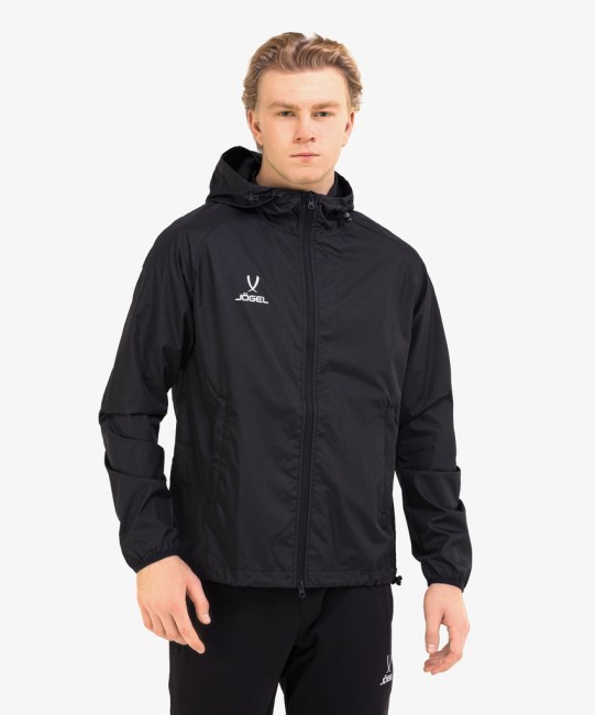 Куртка ветрозащитная JOGEL CAMP Rain Jacket, черный (2095807) Куртка ветрозащитная JOGEL CAMP Rain Jacket, черный (2095807)