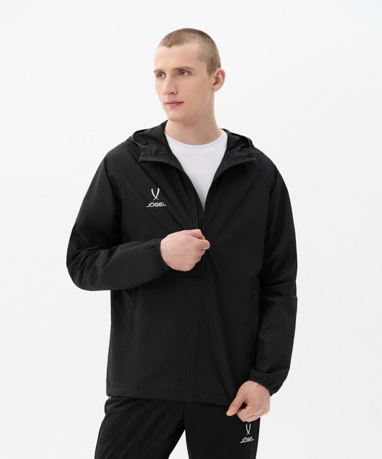 Куртка ветрозащитная JOGEL CAMP Rain Jacket, черный (2095491)
