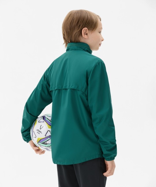 Куртка ветрозащитная JÖGEL DIVISION PerFormPROOF Shower Jacket, темно-зеленый, детский (2120949)