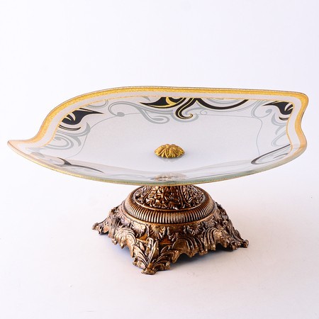 Фруктовница, 30,5 см, стекло (404-2)