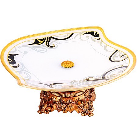 Фруктовница, 30,5 см, стекло (404-2)