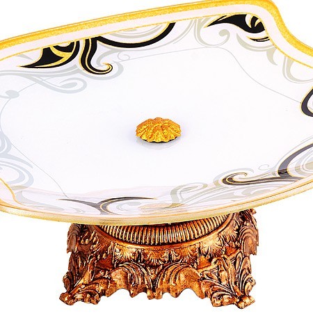 Фруктовница, 30,5 см, стекло (404-2)