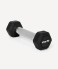 Гантель гексагональная Starfit DB-301PRO 1 кг, обрезиненная, черный (2115105)