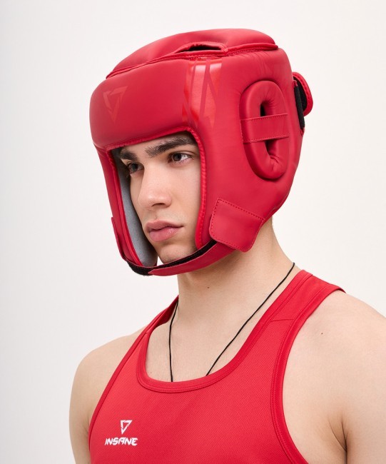 Шлем открытый INSANE ORO, ПУ, красный (2108619) Шлем открытый INSANE ORO, ПУ, красный (2108619)