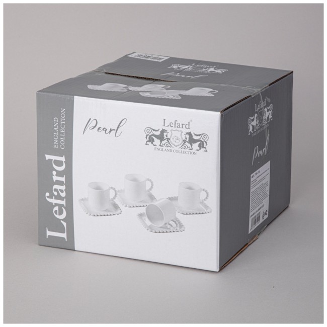 Чайный набор lefard "pearl" на 4 пер. 8 пр. 7,5*10,5*8 см 220 мл Lefard (761-115) Чайный набор lefard "pearl" на 4 пер. 8 пр. 7,5*10,5*8 см 220 мл Lefard (761-115)
