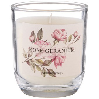 Свеча ароматизированная в стакане "rose geranium" 7,5*8,5 см Lefard (625-121)