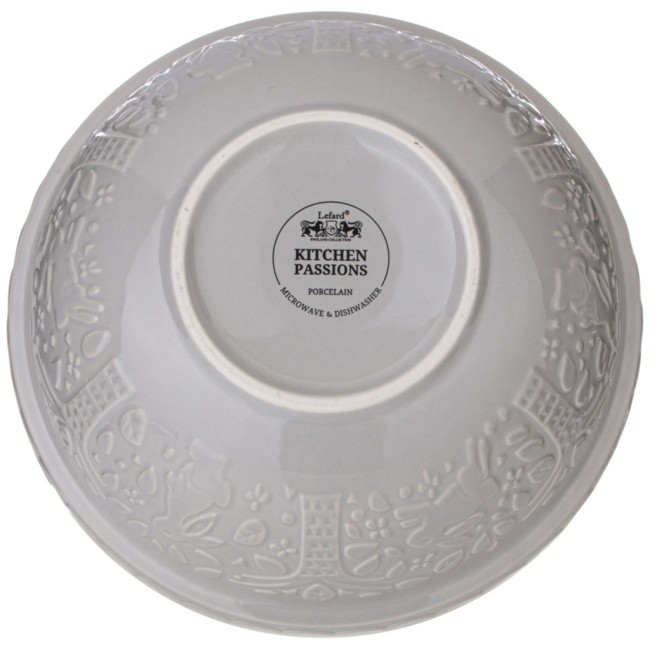 Салатник для смешивания и сервировки lefard "kitchen passion" 20,50 см серая Lefard (424-074) Салатник для смешивания и сервировки lefard "kitchen passion" 20,50 см серая Lefard (424-074)