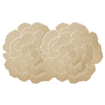 Набор подстановочных салфеток из 2 шт., диаметр 38 см Lefard (771-156)