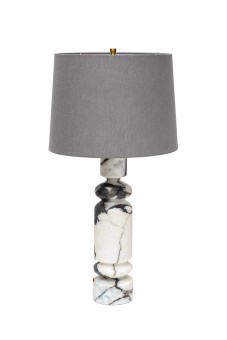 Лампа настольная плафон цвет серый Н.77см (TT-00016366)