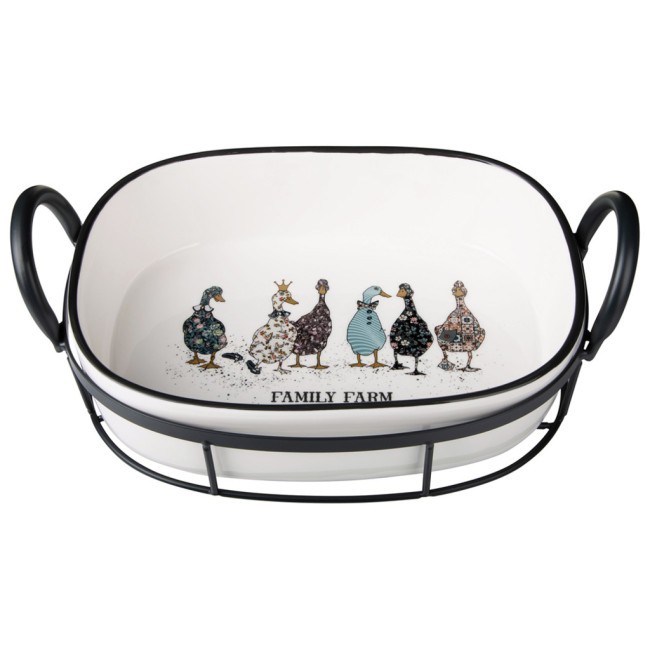 Форма на метал.подставке lefard "family farm" 30*19*9,5 cm LEFARD (263-1419)
