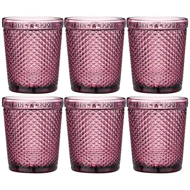 Набор стаканов "гранат" из 6шт. серия "muza color" 280мл. / в=10 см Lefard (781-162)