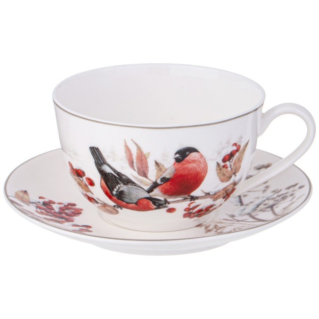 Чайный сервиз lefard "лесная сказка" снегири на 6 пер. 14 пр. 930/380/300 мл Lefard (85-2025) Чайный сервиз lefard "лесная сказка" снегири на 6 пер. 14 пр. 930/380/300 мл Lefard (85-2025)