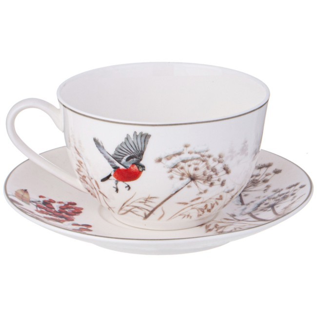 Чайный сервиз lefard "лесная сказка" снегири на 6 пер. 14 пр. 930/380/300 мл Lefard (85-2025) Чайный сервиз lefard "лесная сказка" снегири на 6 пер. 14 пр. 930/380/300 мл Lefard (85-2025)