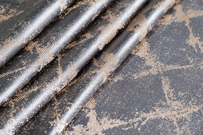 Портьера TRENTO серая  275*260см (TT-00008876)