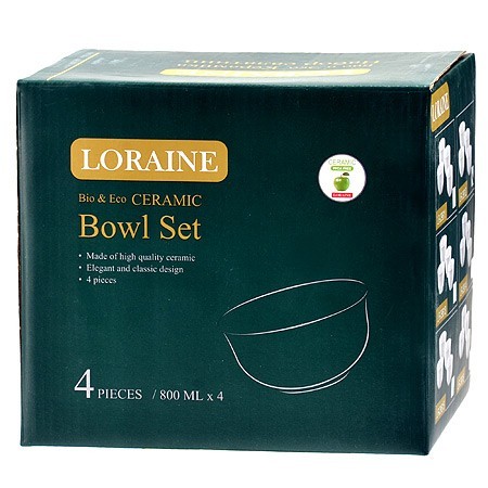 Набор тарелок глубоких 4пр 800 мл LR (29615) Набор тарелок глубоких 4пр 800 мл LR (29615)