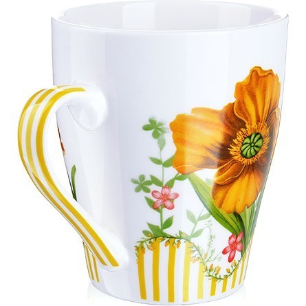 Кружка 340мл Цветы подар/упак LR (28231-3)