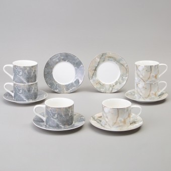 Чайный набор lefard "top style" на 6 пер. 12 пр. 250 мл Lefard (165-566) Чайный набор lefard "top style" на 6 пер. 12 пр. 250 мл Lefard (165-566)