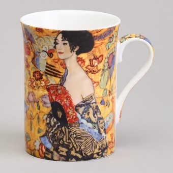 Кружка lefard "дама с веером" (г. климт) 300 мл Lefard (104-1031)