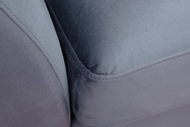 Диван Annette трехместный без мех,велюр сапфир Colt1006/хром 250*100*95 (TT-00012929) Диван Annette трехместный без мех,велюр сапфир Colt1006/хром 250*100*95 (TT-00012929)