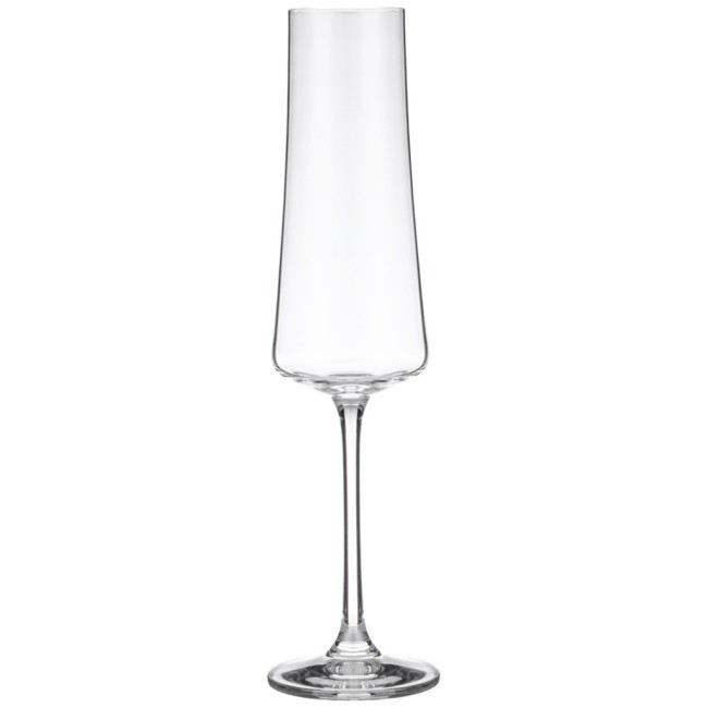 Набор бокалов для шампанского из 4 шт. "xtra" 210 мл Crystalex (674-903)