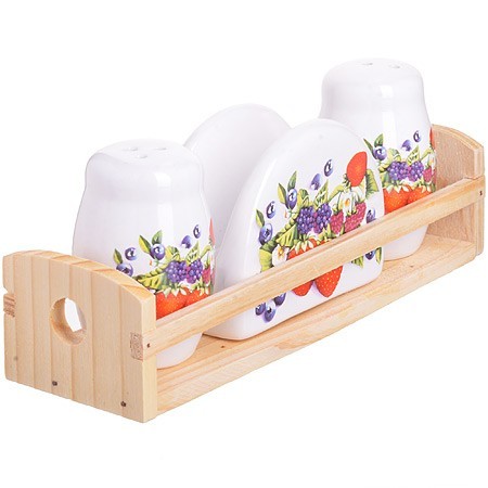 Набор для специй 4пр Серия Ягоды LR (26283) Набор для специй 4пр Серия Ягоды LR (26283)