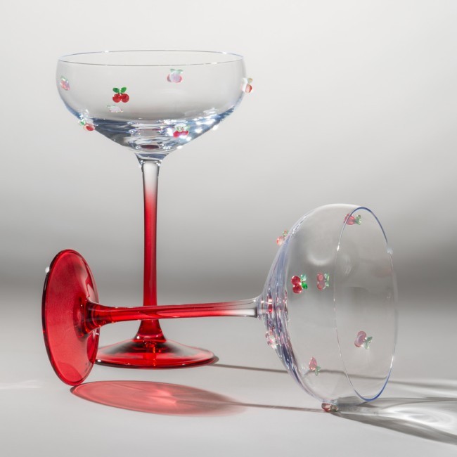 Набор креманок "fruity cherry" из 2 шт. 270 мл Lefard (685-101) Набор креманок "fruity cherry" из 2 шт. 270 мл Lefard (685-101)