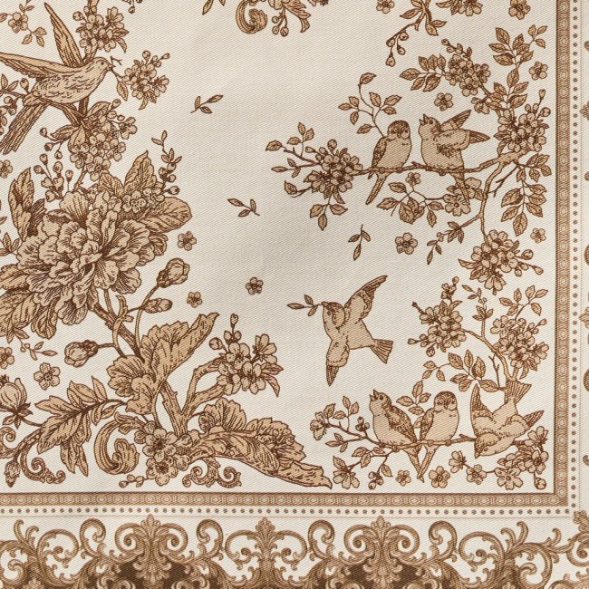 Дорожка "rich garden" 40х146см ,белый ,100% хлопок ,твил с пропиткой Lefard (850-754-3)