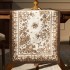 Дорожка "rich garden" 40х146см ,белый ,100% хлопок ,твил с пропиткой Lefard (850-754-3)