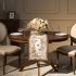 Дорожка "rich garden" 40х146см ,белый ,100% хлопок ,твил с пропиткой Lefard (850-754-3)