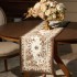 Дорожка "rich garden" 40х146см ,белый ,100% хлопок ,твил с пропиткой Lefard (850-754-3)