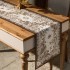 Дорожка "rich garden" 40х146см ,белый ,100% хлопок ,твил с пропиткой Lefard (850-754-3)