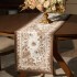 Дорожка "rich garden" 40х146см ,белый ,100% хлопок ,твил с пропиткой Lefard (850-754-3)
