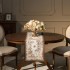 Дорожка "rich garden" 40х146см ,белый ,100% хлопок ,твил с пропиткой Lefard (850-754-3)