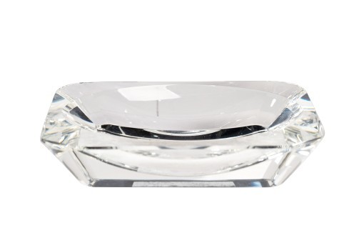 Мыльница стекло прозрачное 12*8см (TT-00014889)