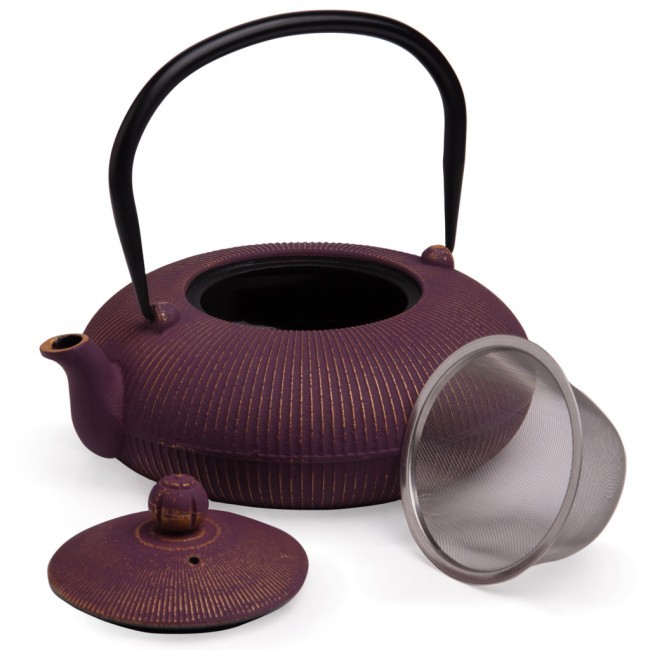 Заварочный чайник чугунный с эмалированным покрытием внутри 1200 мл Lefard (734-1012)