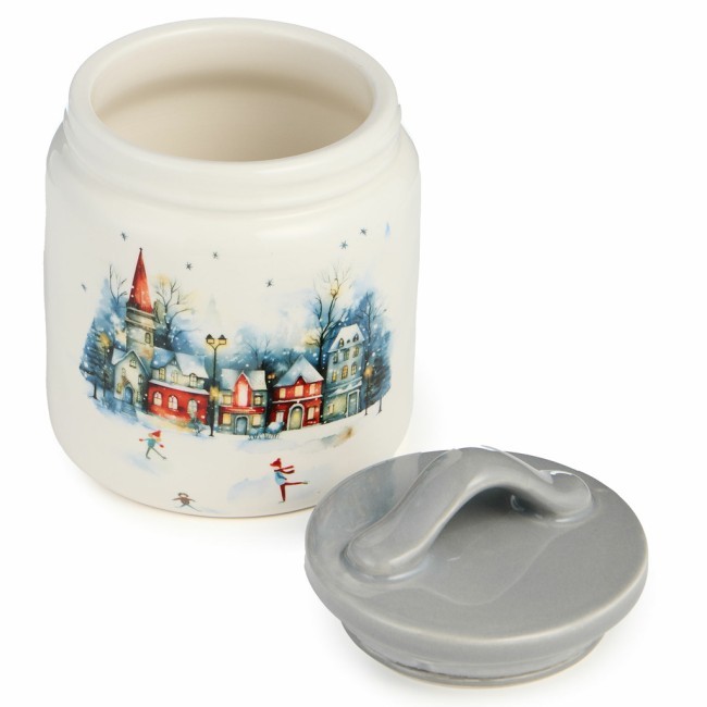 Банка agness "с новым годом!" 10*14 см 500 мл Agness (358-2341)