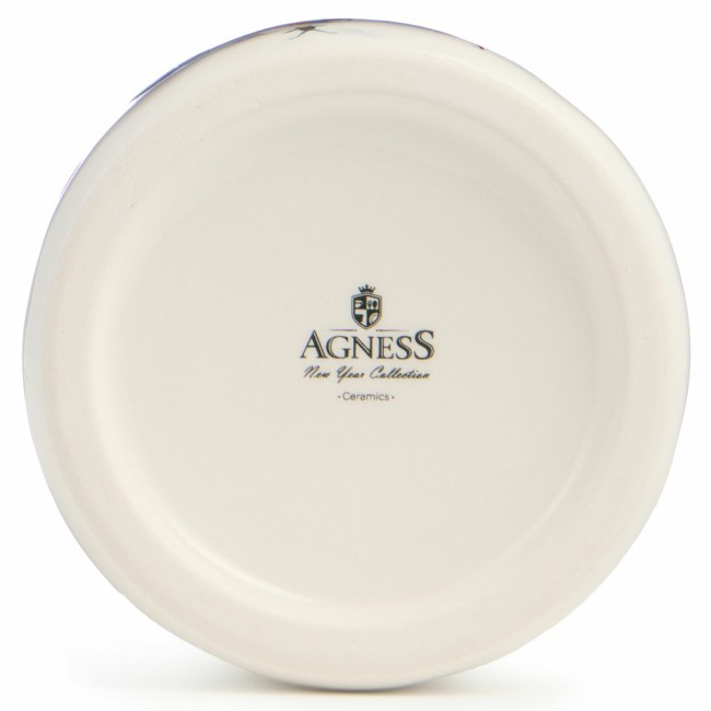 Банка agness "с новым годом!" 10*14 см 500 мл Agness (358-2341)