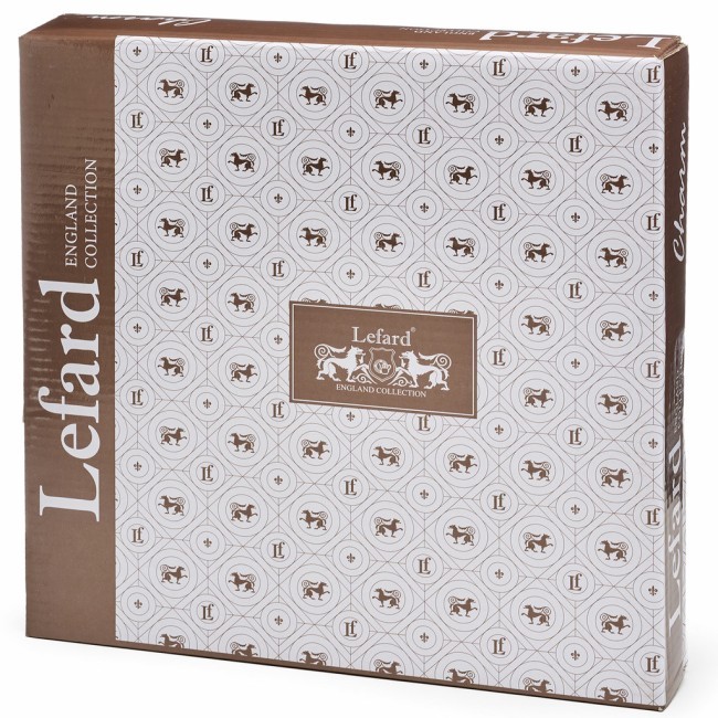 Набор тарелок обеденных lefard "charm" 2 шт. 26*2,5 см (золото) Lefard (779-353)